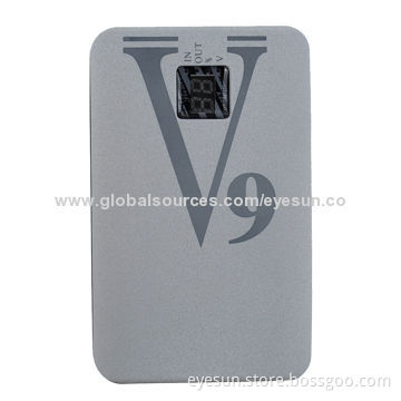 Spy power bank camera with touch key, 6,800mAh battery and video record function